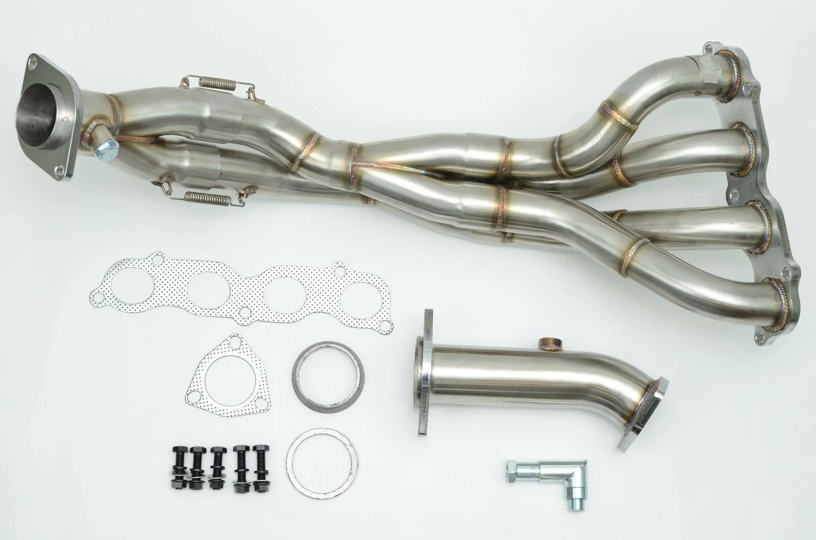 

DC5 K24 Type S & Base Model RSX K24 Header Manifold With Cat For AC-URA Rsx Tri-Y Race Header