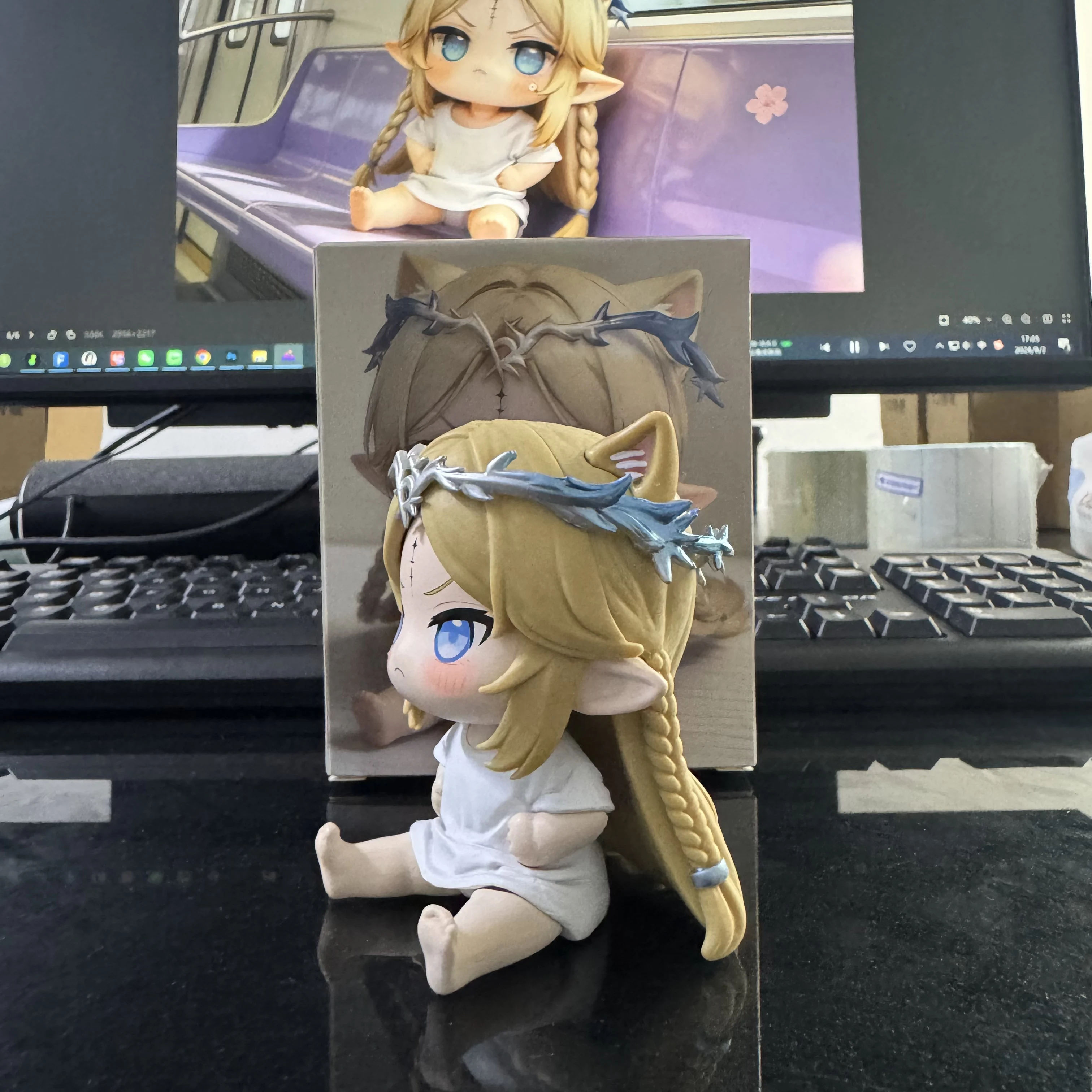 Figurinha de Anime GK do Gato  - Gate Anime Merchandise avaliação e preço