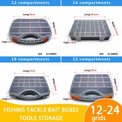Hardware Fastaner Screw Tool Box Chest Storage and Organizers Plastic Container Compartment Adjustable Detachable Case for Tools