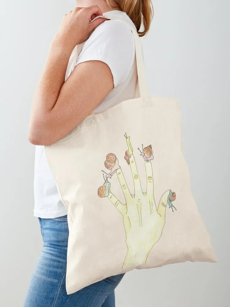 It's been a long time since I had my snails done Tote Bag sacs de shopping shopping bag logo canvas bags