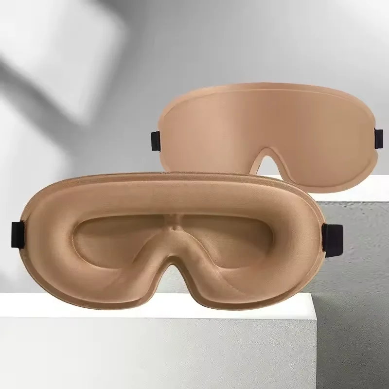 Reis 3D-slaapmasker, lichtdicht slaapmasker, slaapmasker van traagschuim, oogmasker, slaapmasker, slaaphulpmiddel, gezichtsmasker, ooglapje