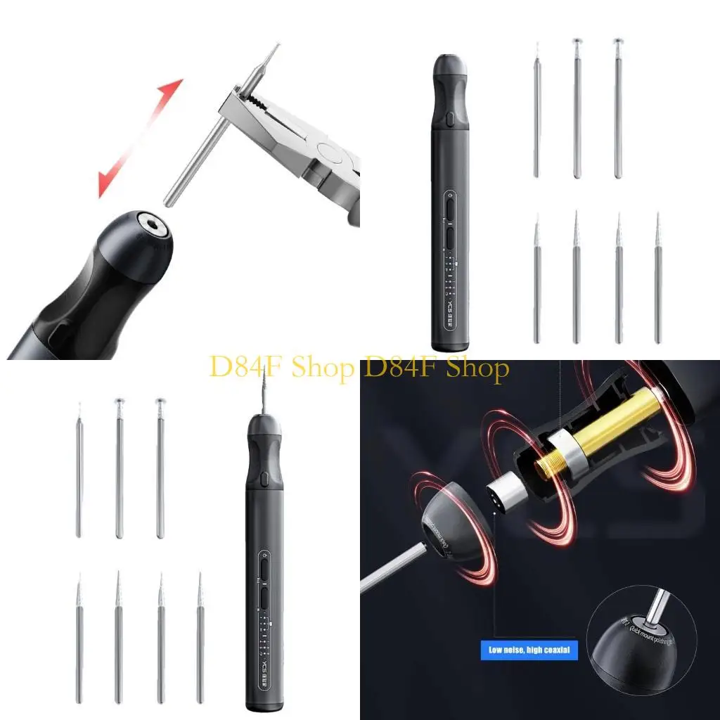 D84F Electric Polishing Pen for Mobile Phone Repair Motherboards IC CPU Cutting