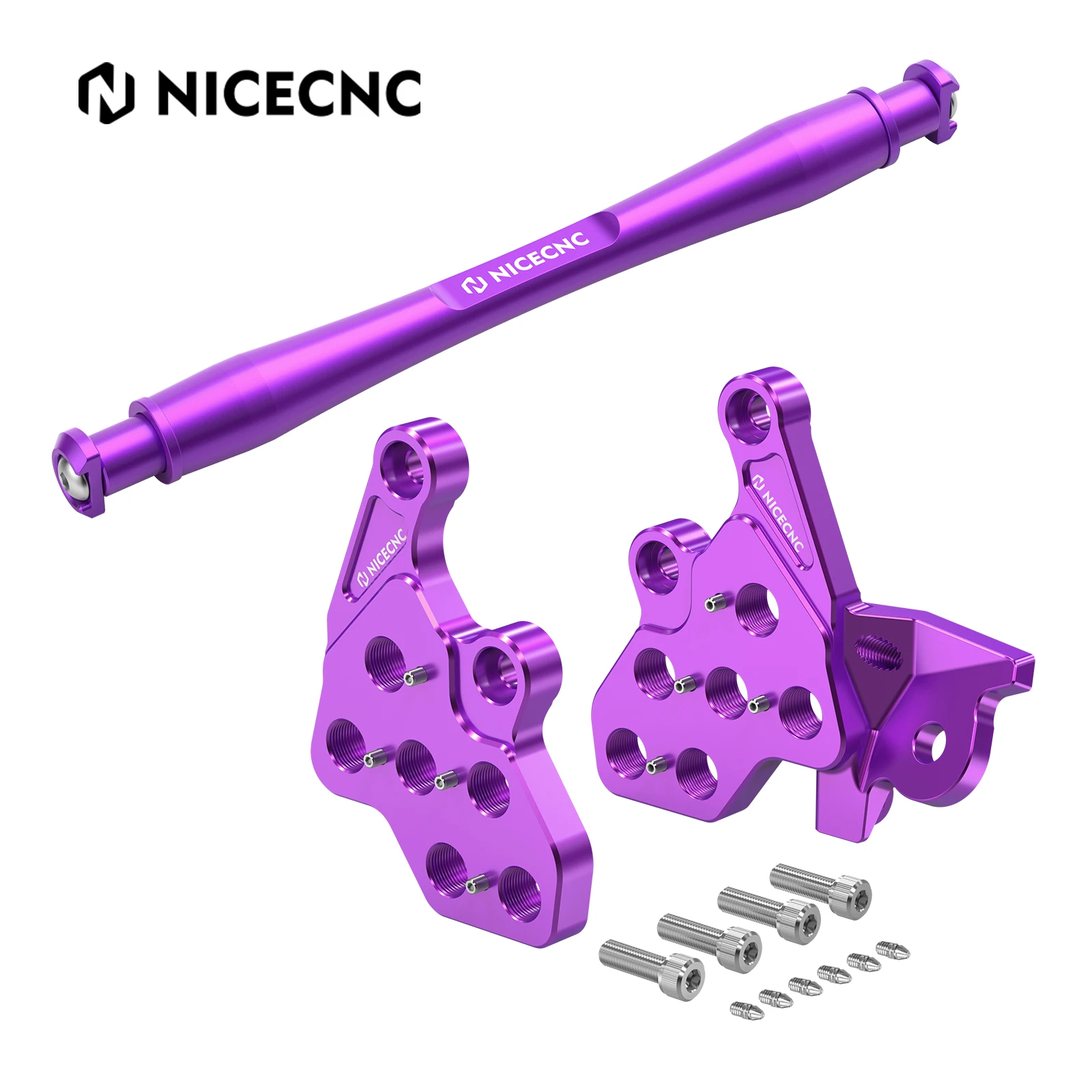 AliExpress NICECNC 2025 2024 For Surron Light Bee X S L1E Surron Electric Bike Foot Pegs Mount Bracket Footrest Support Brace Kit Segway X160 X260