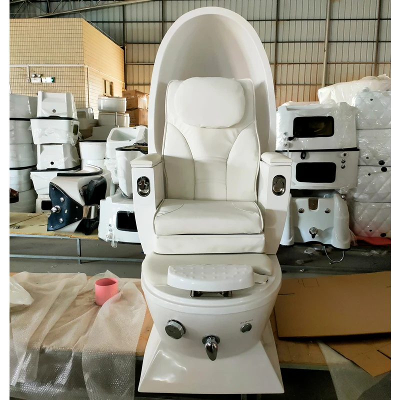 Populer Baby Pink Nyaman Kaki Spa Furniture Pijat Pedikur Kursi Dasar Kapsul Bentuk Telur Ruang Dengan Bahan Berkualitas Tinggi