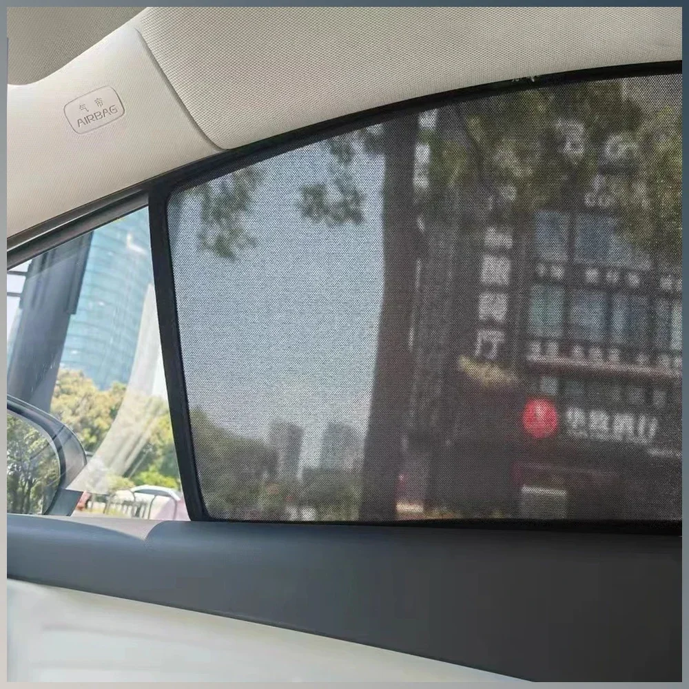 Magnetic Car Window Sunshades For BYD Atto 3 2022 Passenger Baby Side Windows Anti-UV Sun Shades For BYD Atto 3 Yuan Plus 2023