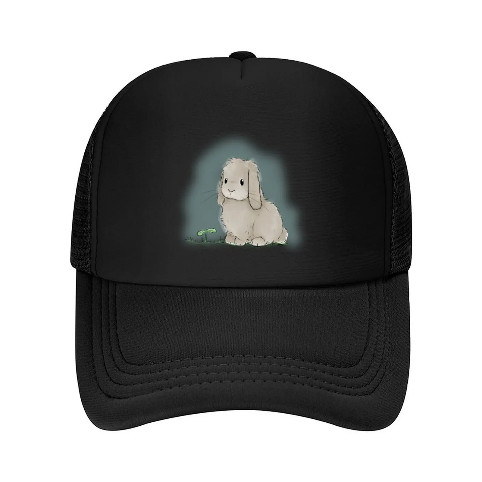 

Thoughtful bunny Baseball Cap western Hat Ball Cap Trucker Cap tea Hat Ladies Men's