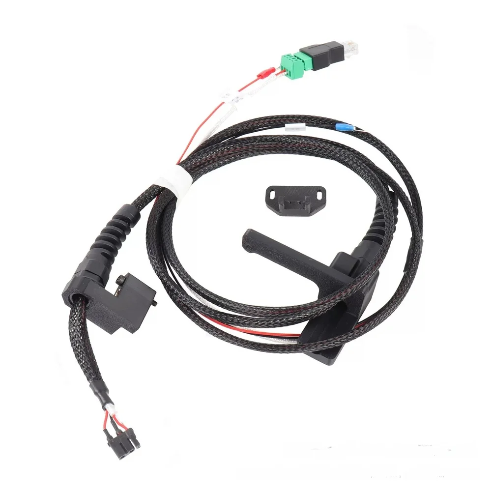 PTFE Extension Harness Kit for Voron 2.4 CAN Bus Hot End Wiring with Shielded Cable and Corrugated Conduit Protection