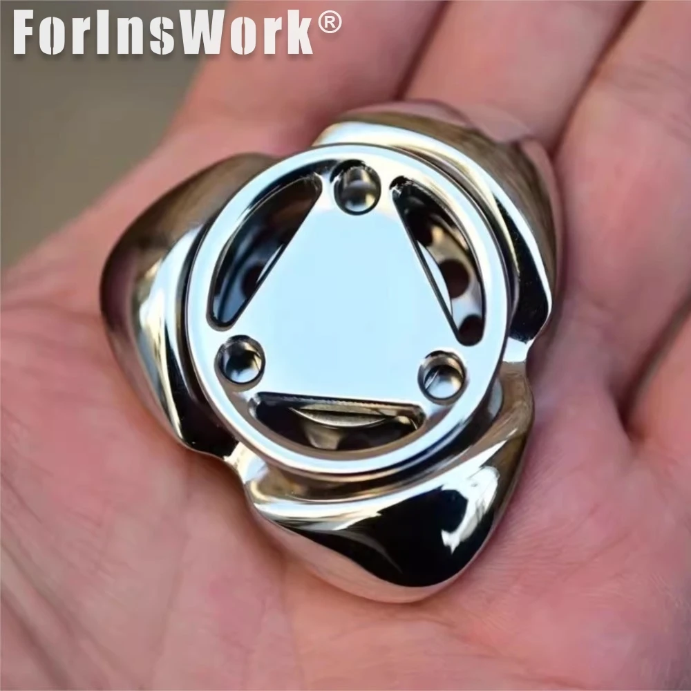 لعبة TMAX EDC ثلاثية الصفحات للرجوع EDC - دوارة يد فيدجيت لتخفيف التوتر والحمل اليومي