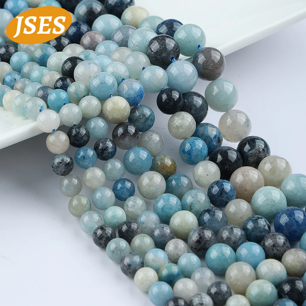 6 8 10MM Natural Trolleite Loose Stone Beads for Jewelry Making Bracelet Necklace Charms Spacer Strand Gem Beads DIY Accessories