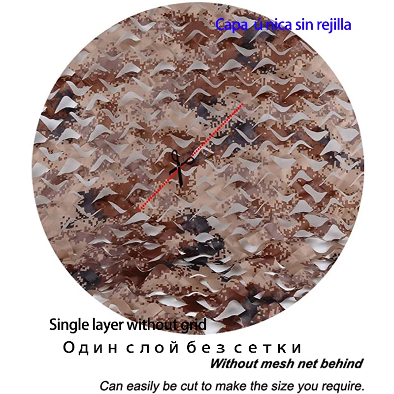Kamuflaj Net 1.5M * 2 3 4 5 6 7 8 9 10M geniş kamuflaj Camo netleştirme toplu rulo dekorasyon güneş gölge parti kamp çöl orman