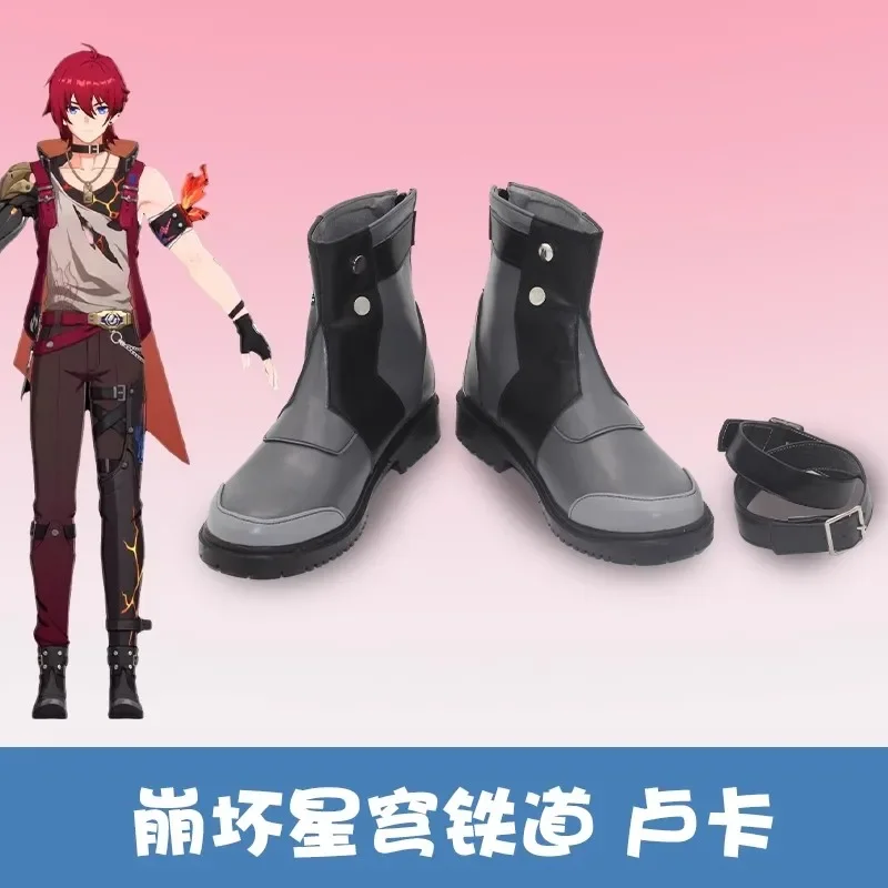 Game Honkai Star Rail Luka Cosplay Shoes Boots Anime Role Play Halloween Carnival Party Outfit Prop Custom Made Women Men