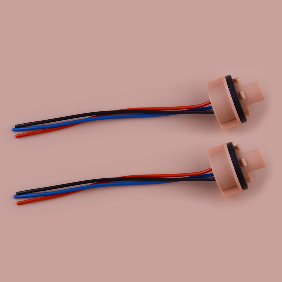 990 991 992 W21-5W 2pcs Front Turn Signal Light Lamp Socket Bulb Pigtail Connector Harness 7443R 7444NA Fit for Nissan 12V 21W