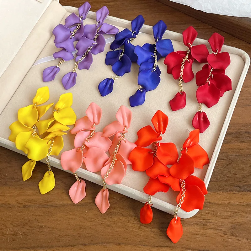 Женские серьги с кисточками в стиле бохо, модные индивидуальные серьги-капли, стиль отпуска на берегу моря, серебряные украшения с иглами