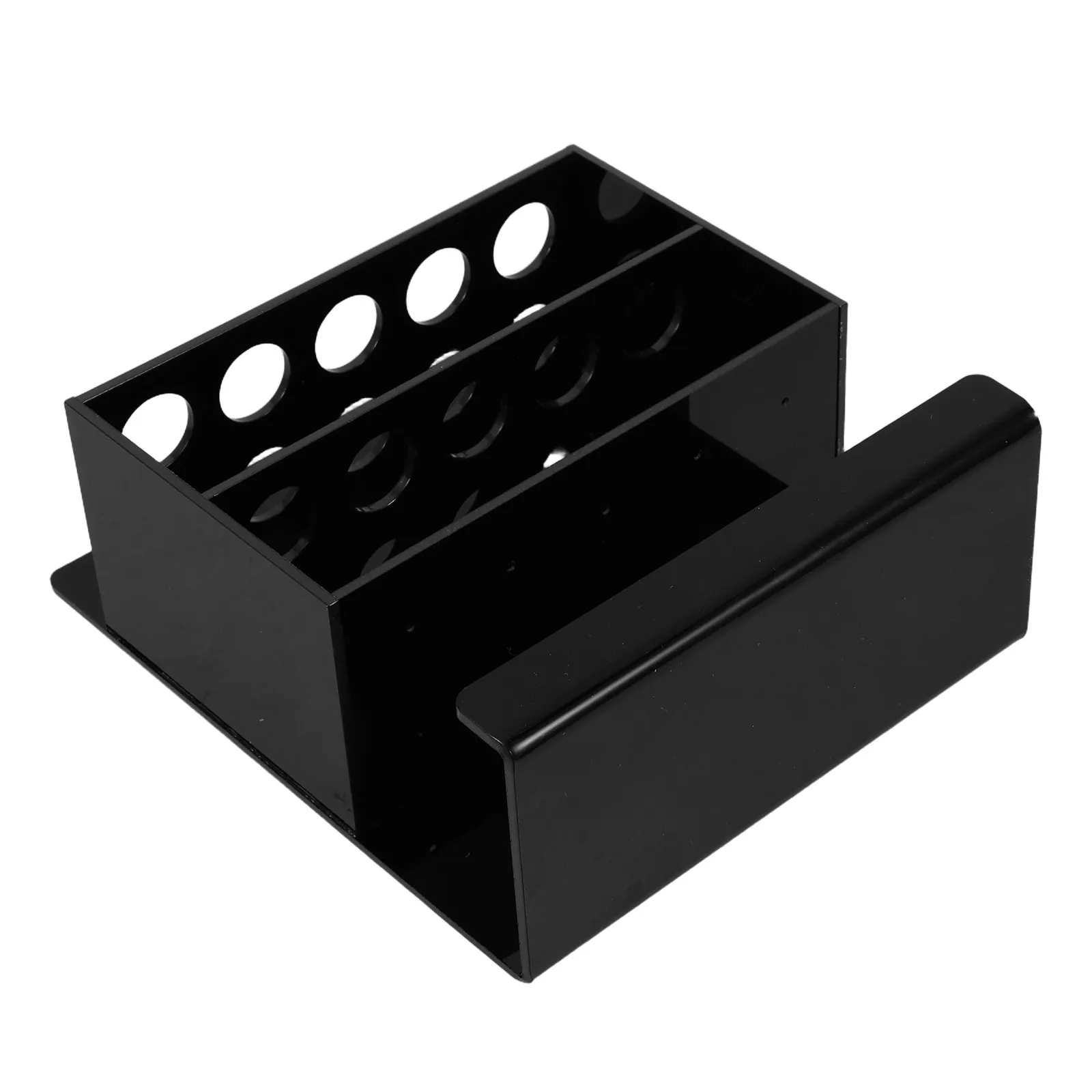 Whiteboard Pen Storage Box Acrylic Marker Organizer Case Stable Base Multi-Functional Desktop Storage Box for Classroom Office