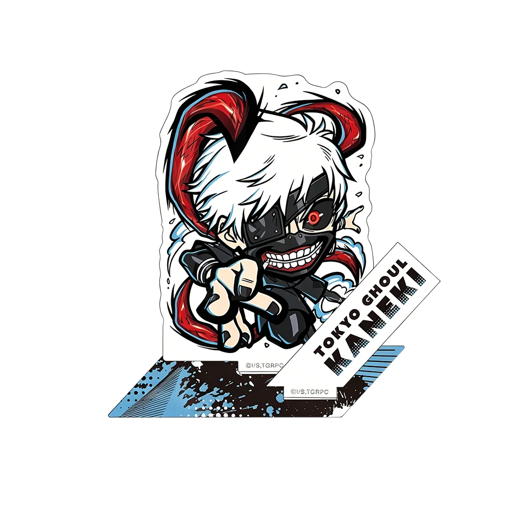 Tokyo Ghoul Manga Style 10CM Acrylic Stand keychain Anime Stand Shiki Renji Arima Kishou Office Room Decor Cosplay Collectible