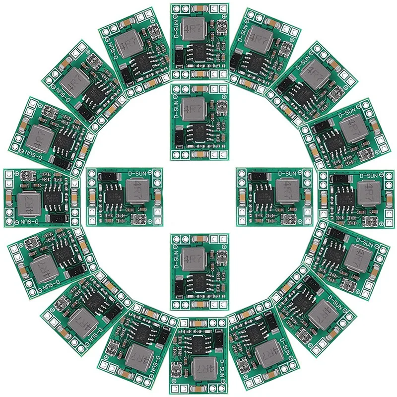 20 Pcs Mini MP1584EN DC-DC Buck Converter Adjustable Power Supply Module 24V To 12V 9V 5V 3V Reduced Voltage Regulator