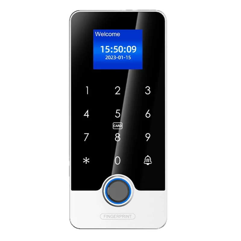 

SUNRI-Door Entry Opener Fingerprint Access Controller Tuya App Bluetooth Standalone RFID Touch Keypad Waterproof Keyboard