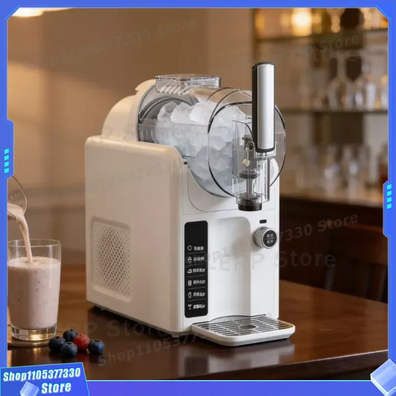 Smart Household Slush Machine Multifunctional Ice Drink Maker Home Kitchen Appliance for Frozen Desserts and Cold Beverages
