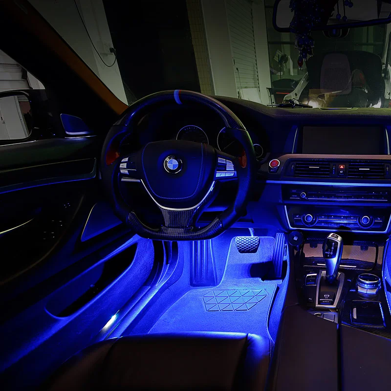 For BMW X1/X2 F48/F49/F39 8 Colors Car Decorative Auto Ambient Light Led Strip Tuning Car Accessories