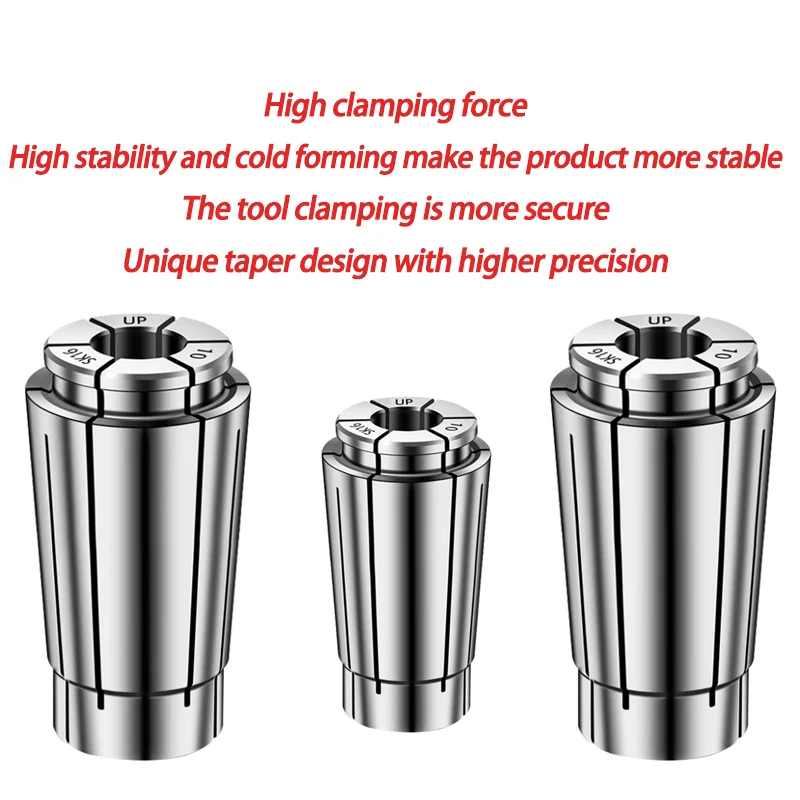 HENGMAO CNC High-Speed Toolholder Collet High-Precision Sk Collet SK6 SK10 SK13 SK16 SK20 SK25 High-Speed Toolholder Collet.