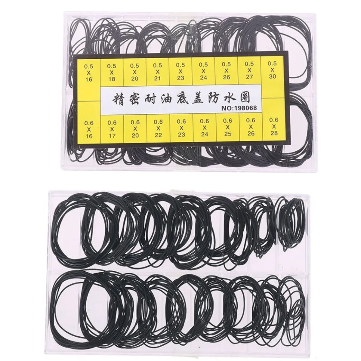 

200Pcs/Box 0.5/0.6MM Watch Back Case Rubber Waterproof O-Ring Gasket Repair Tools DIY For Watchmaker Repair Tools Accessories