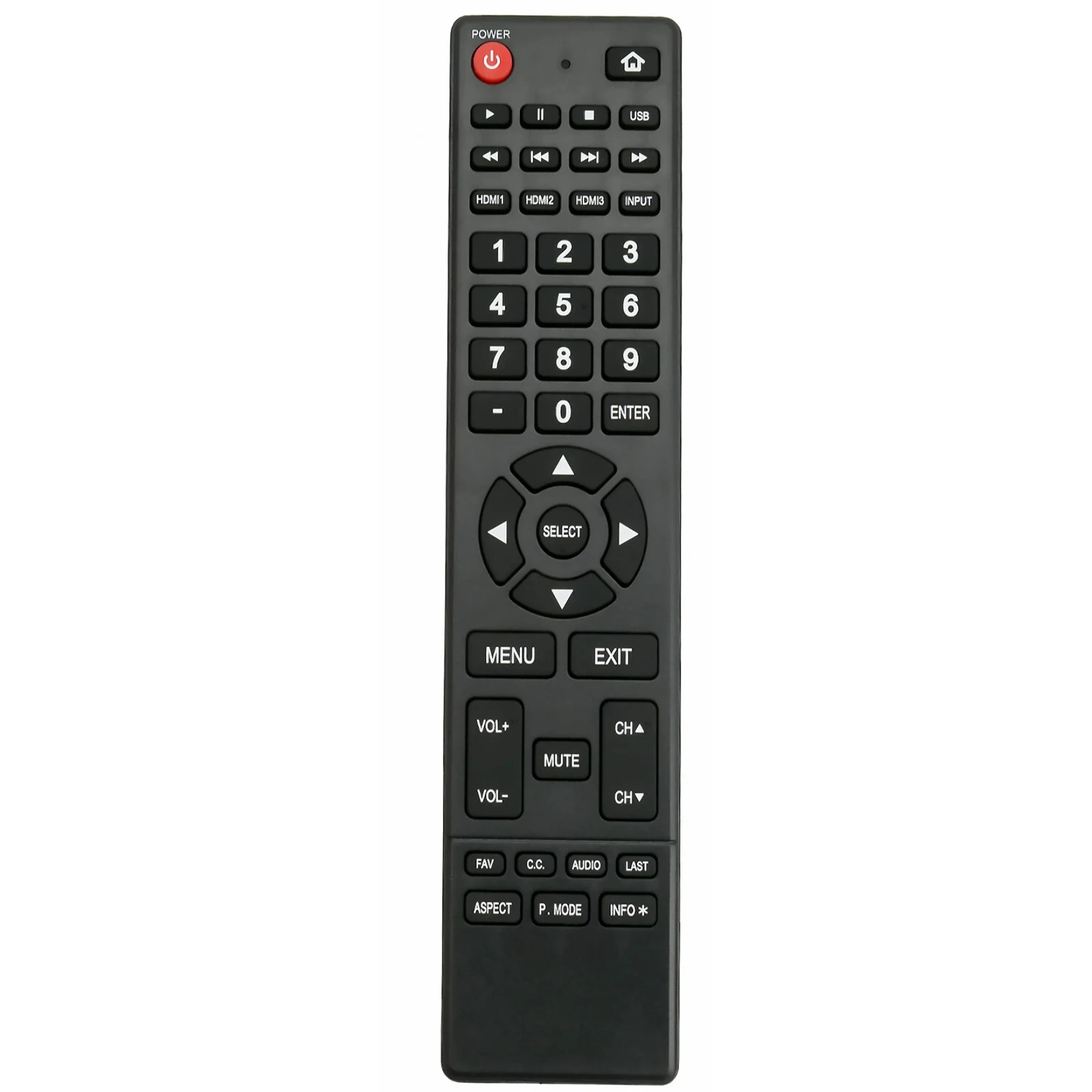 New Replacement Infrared Remote Control Suit for CHANGHONG LE40D307 Le50d307 Le43d307 Ud55d507 Le55d307