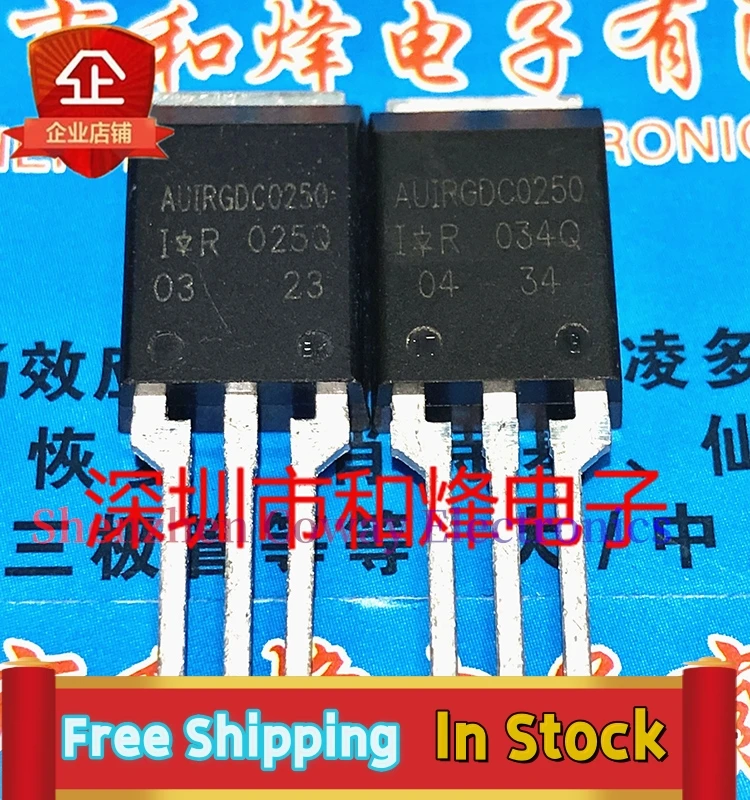 

10PCS-30PCS AUIRGDC0250 TO-220 MOS1200V 141A In Stock Fast Shipping