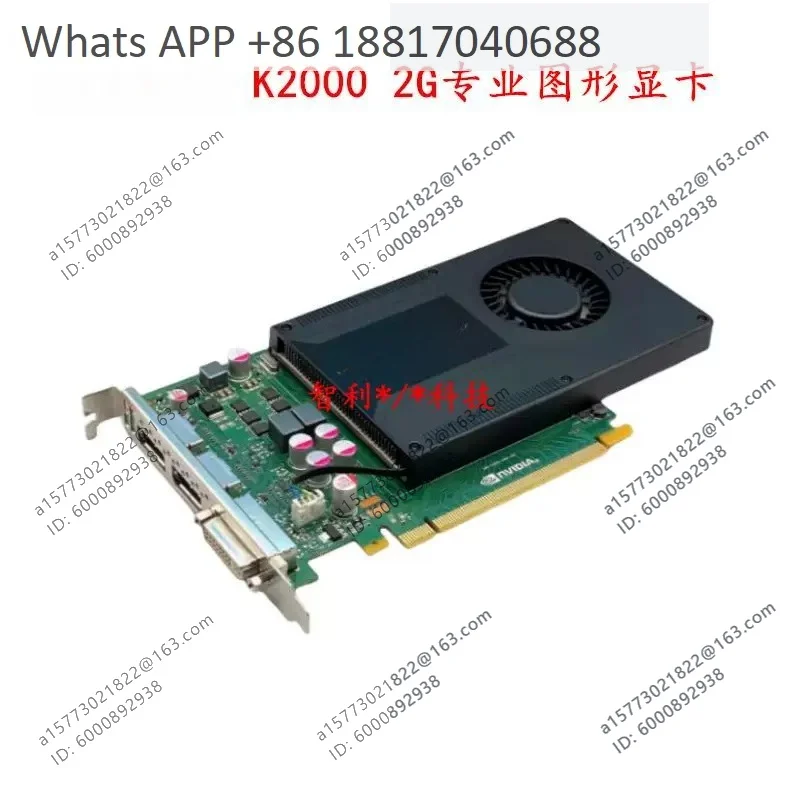 K2000 2G Professional Graphics Card for CAD, Graphic Drawing, VR Design, Editing, and 4K