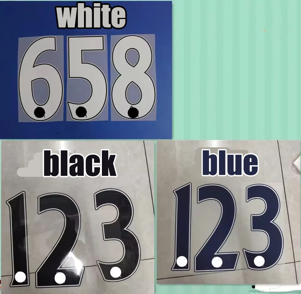 

Plastic material 2006 - 2016 Retro ronaldo v.persie gerrard torres Premier Nameset Number number Hot stamping stickers