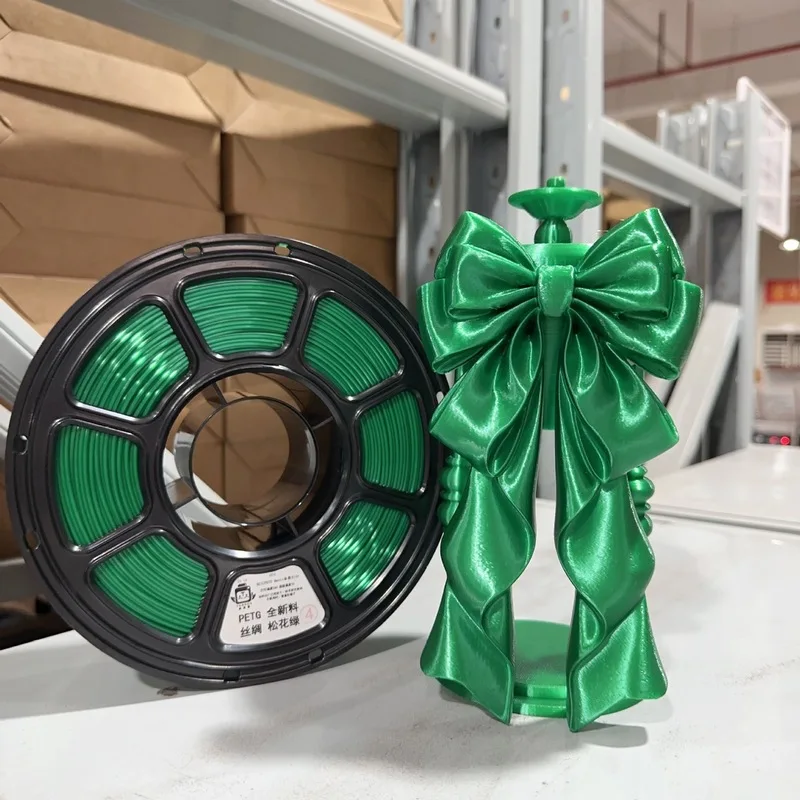 Yu Brother Silk PETG Material 3D Printer Filament 1kg Pine Green 1.75mm Smooth Printing Consumables For 3D Printing Projects