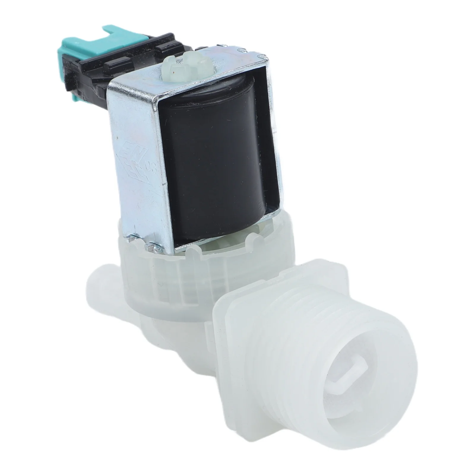 Replacement Washing Machine Solenoid Valve 9001035738/33299018 110V AC Water Inlet Valve with Plastic Casing and Hose Connector
