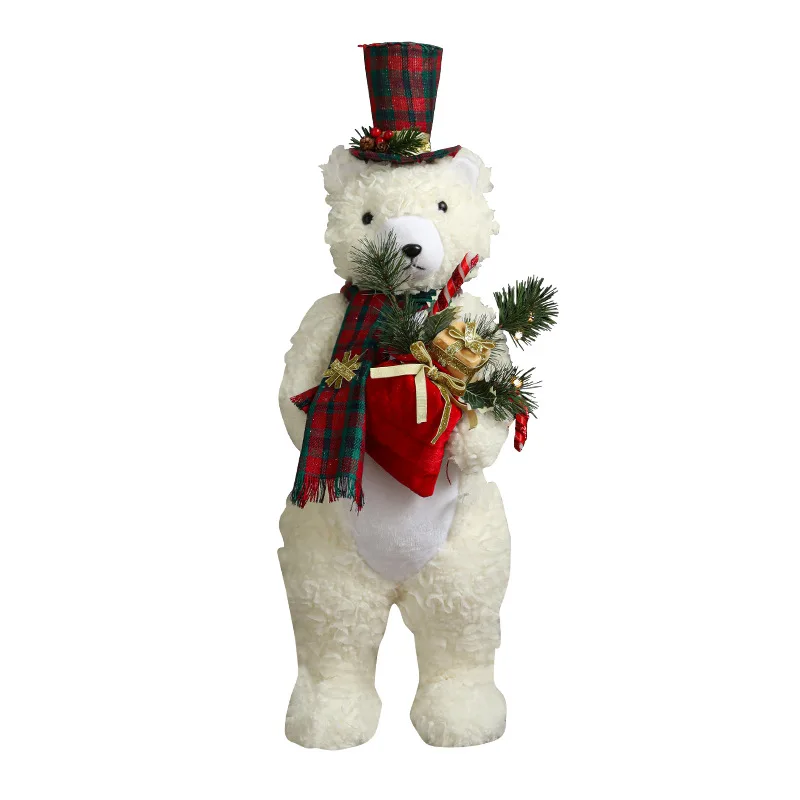 decor-en-peluche-ours-bonhomme-de-neige-poupee-d'exposition-de-noel-de-16-pouces-pour-fenetre-de-centre-commercial-hotel-decoration-de-scene-de-noel