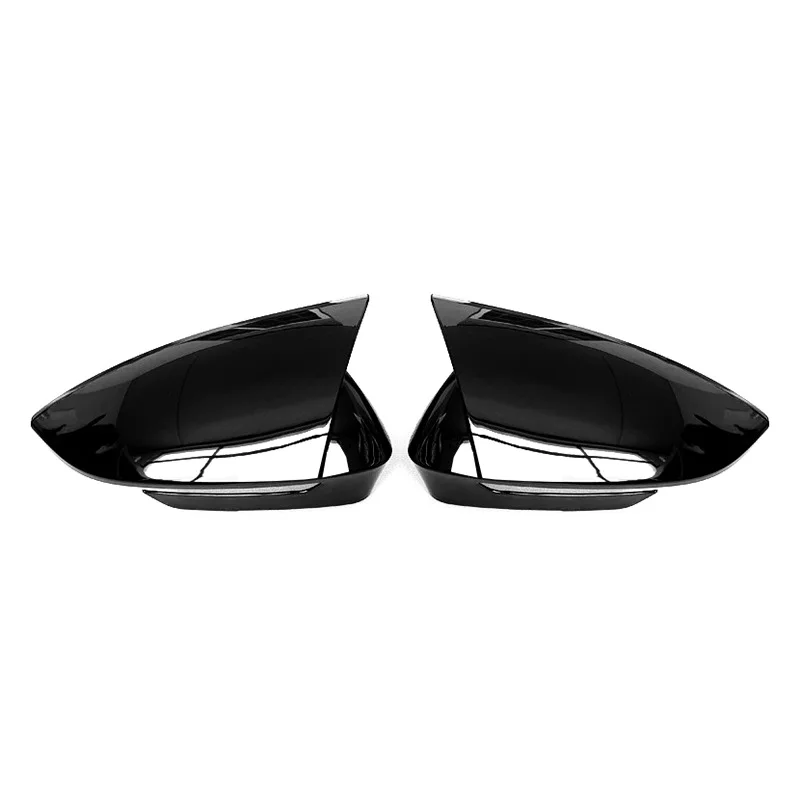 Car Mirror Decorative Cover Case Trim Shell Housing For Volkswagen Golf Bora ID.4 ID.6 Passat Tayron Polo Magotan Viloran CC