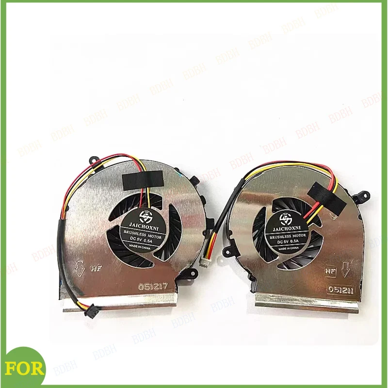 CPU Cooling Fan w/GPU Fan Cooler kit for MSi GE62 GE72 PE60 PE70 GL62 GL72 GP62 GP72 MS-16J1 MS-16J5 MS-1791 MS-1795