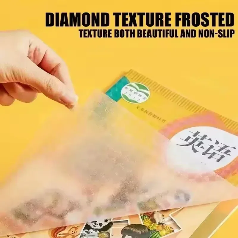 30/20/10Pcs Waterproof Transparent Book Cover Wrap A4/16K/22K Books Adhesive Skin Sleeve for Students Book Wrapping Supplies view 3