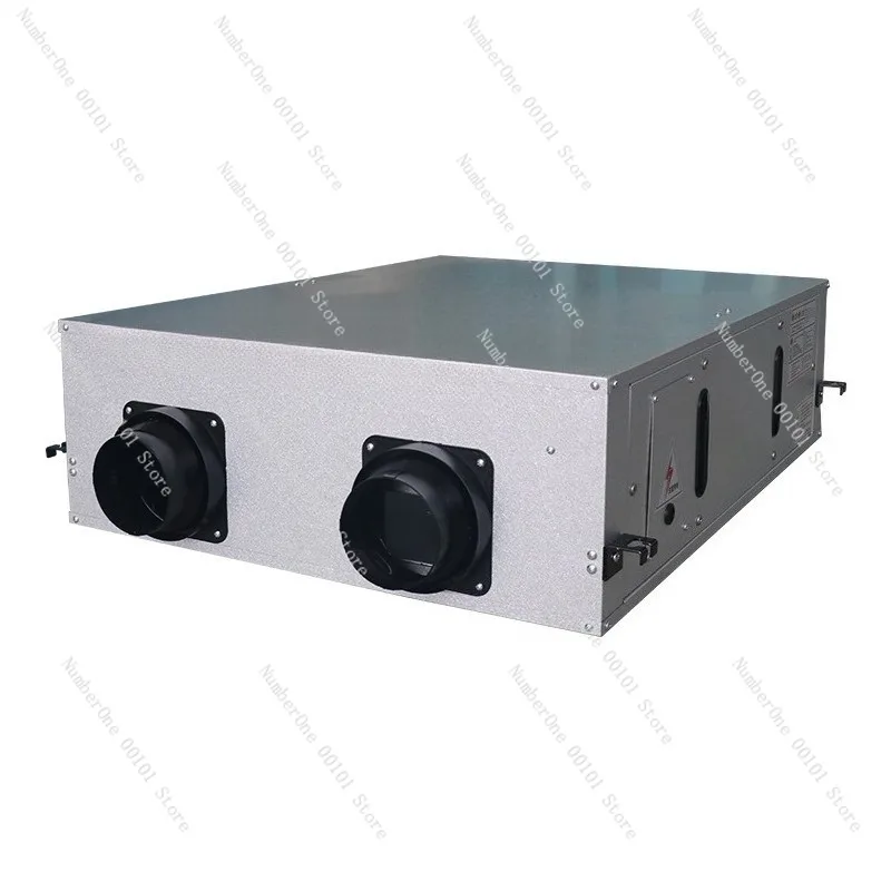 Commercial Fresh Air Heat Exchanger Ventilation System Ceiling Mounted Air Purifier PM2.5 Filtration Exhaust Ventilation Unit