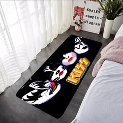 Living Room Rugs Foot Carpets Entrance Doormat Kawaii KISS Rug Floor Mats Bath Carpet Anti Slip Mat Home Kitchen Hallway Decors