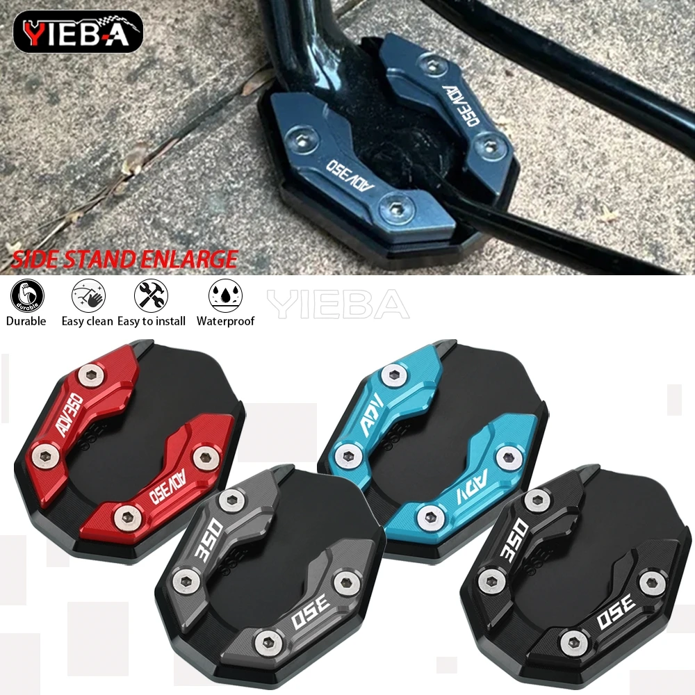 Scooter Accessories Side Stand Enlarge Plate Kickstand For Honda FORZA 350 300 FORZA350 FORZA300 NSS350 NSS 350 2013-2025 2026