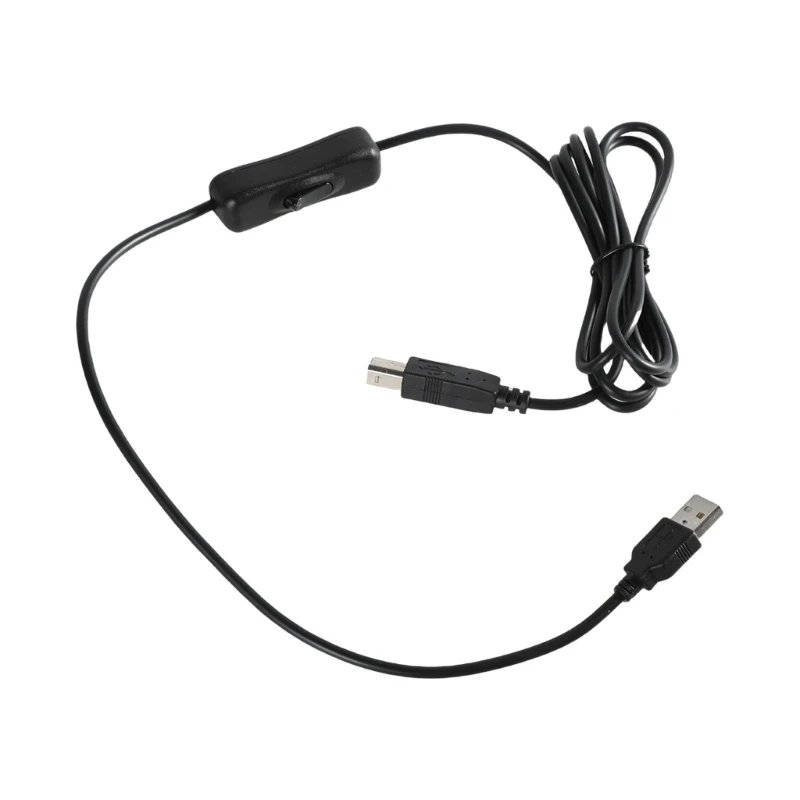 USB 2.0 A to B Printer Cord Quick Connection Cable for Multiple Devices Including Printers and Scanners