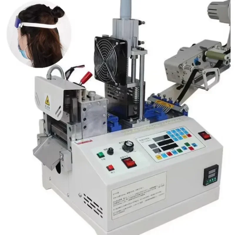 HX-120DK New Fully Automatic PVC HPL TPE Furniture Edge Bands Punching Printing Cutting Machine