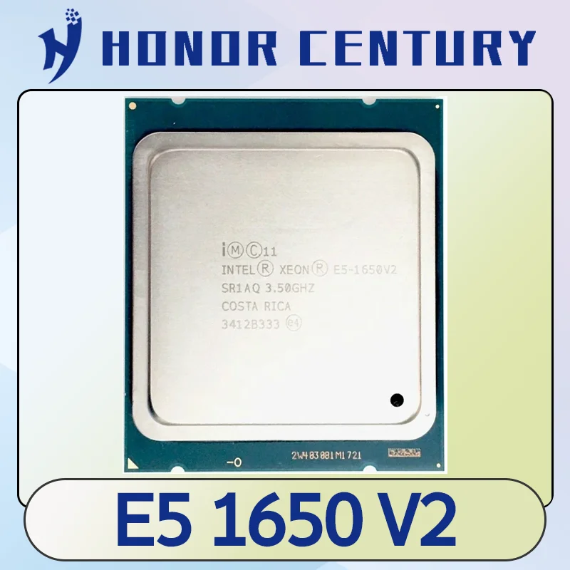 used Xeon E5 1650 V2 3.5GHz 6 Core Lga 2011 CPU Processor