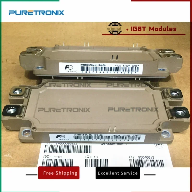 

Новый модуль IGBT 2MBI450U4N-120-50 2MBI225U4N-170-50 2MBI225U4N-120-50 2MBI300U4N-120-50 2MBI300U4N-170-50 2MBI450U4N-170-50