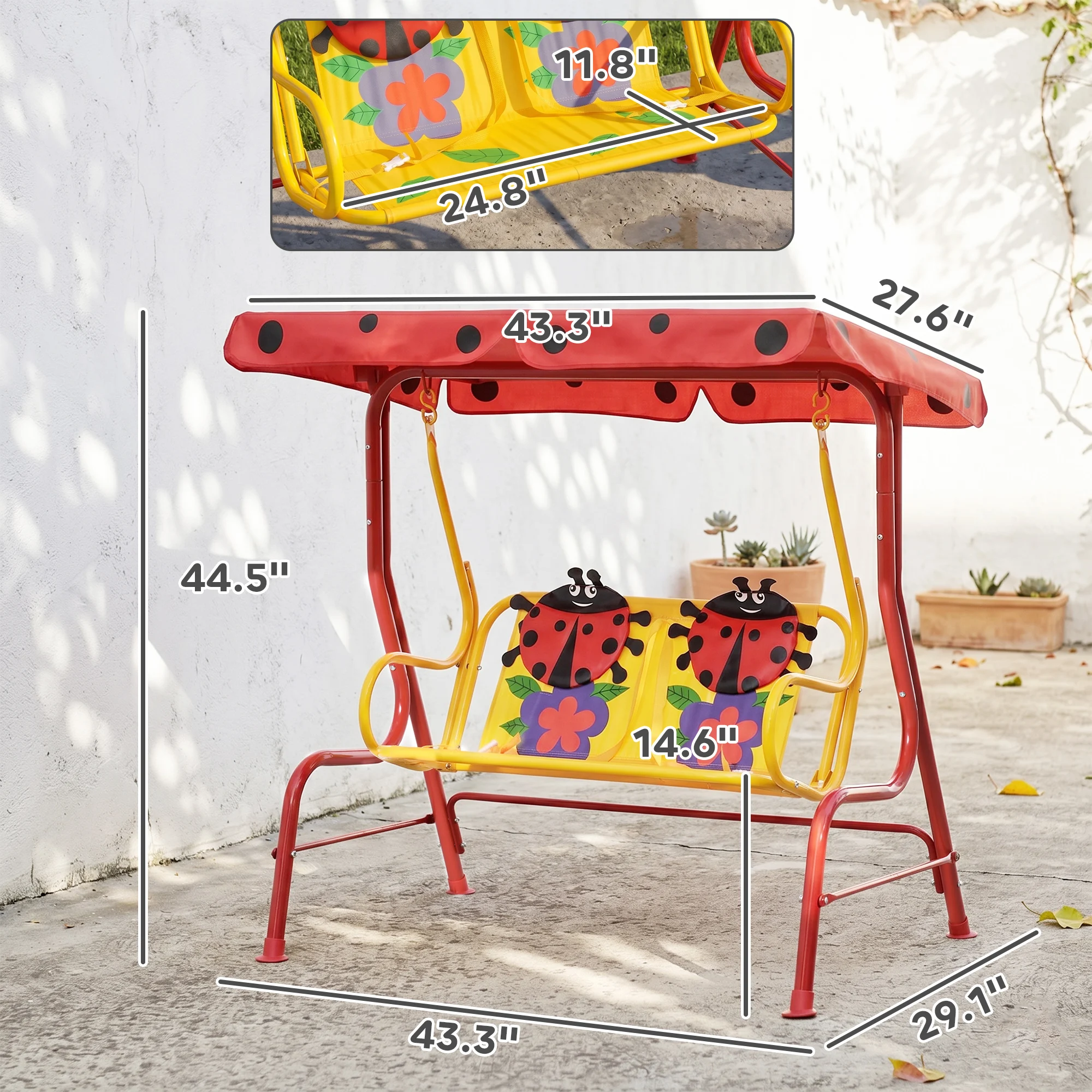 Cadeira de Balanço Infantil pa - Kids Outdoor Swing Chair avaliação e preço