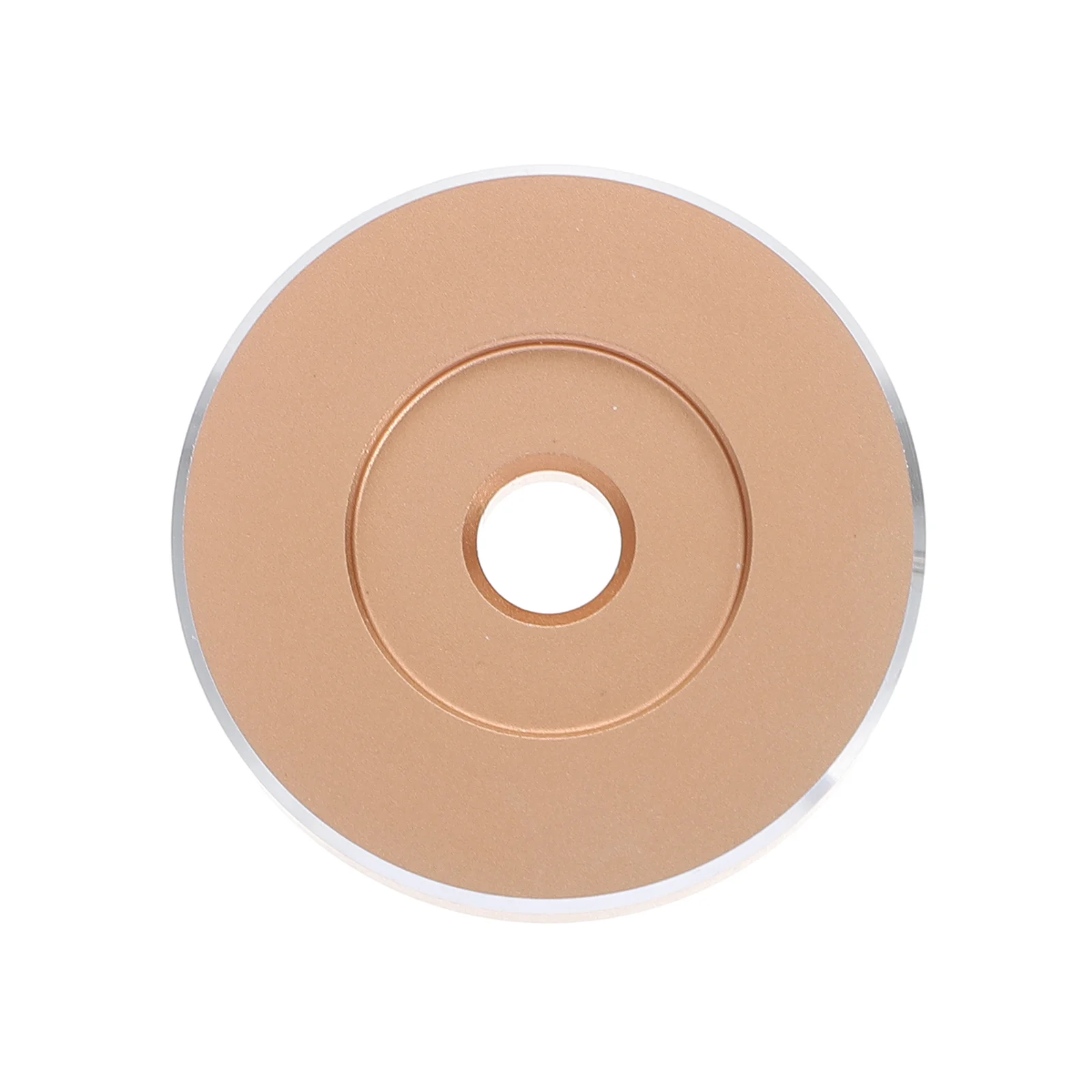 Adapter for Turntable Converter Dome Golden Aluminum 7 Inch Vinyl