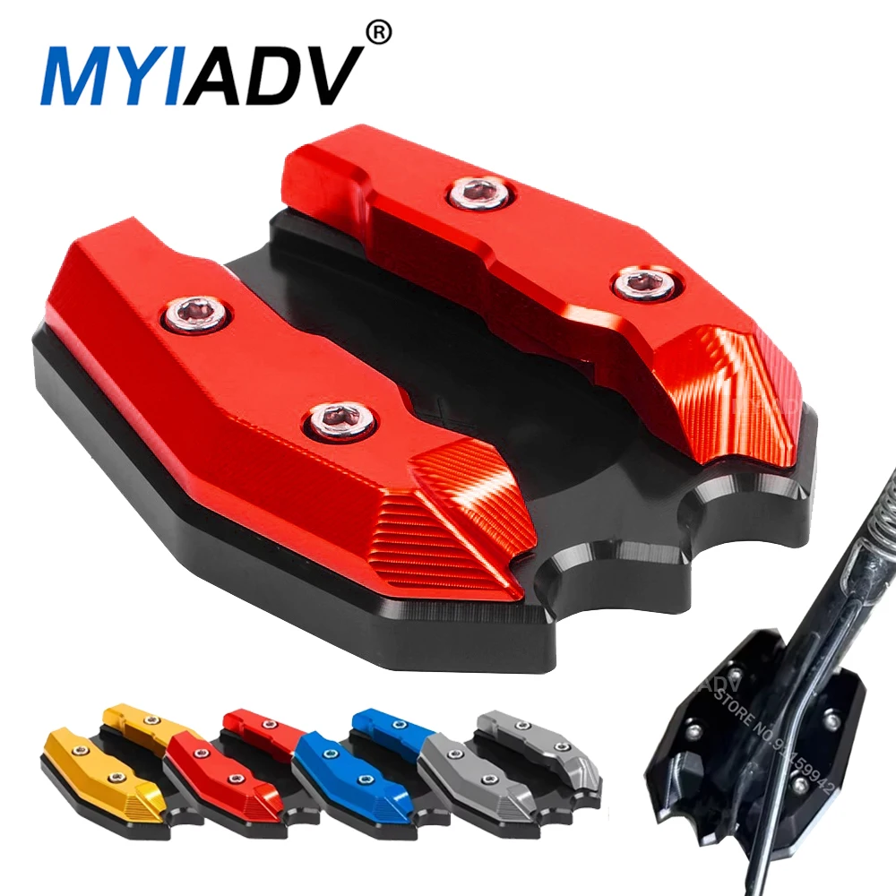 

Motorcycle Side Stand Extension Plate For YAMAHA XMAX300 XMAX 300 X-MAX 300 Side Foot Bracket Kickstand Enlarger Support Pad