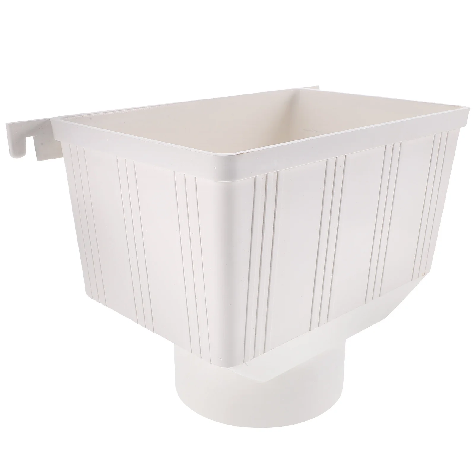 

Pvc Downspout Gutter Connector Rainwater Funnel Outdoor Drain Accessory For Rain Diverter Water Collection System