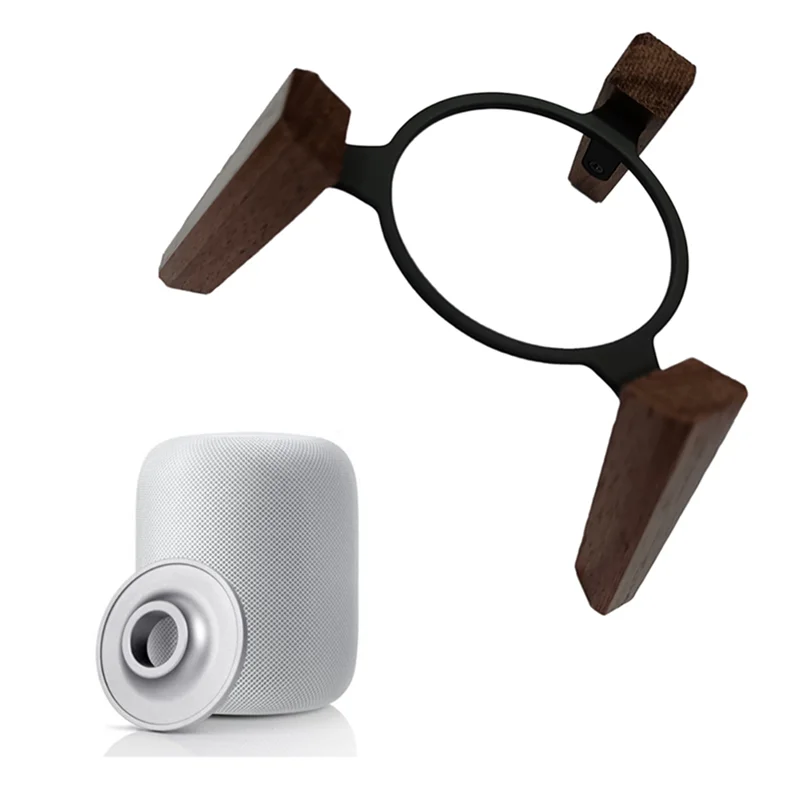 For Mini Bracket Audio Bracket Accessories Wood Base Multifunctional Desktop Anti-Slip Bracket