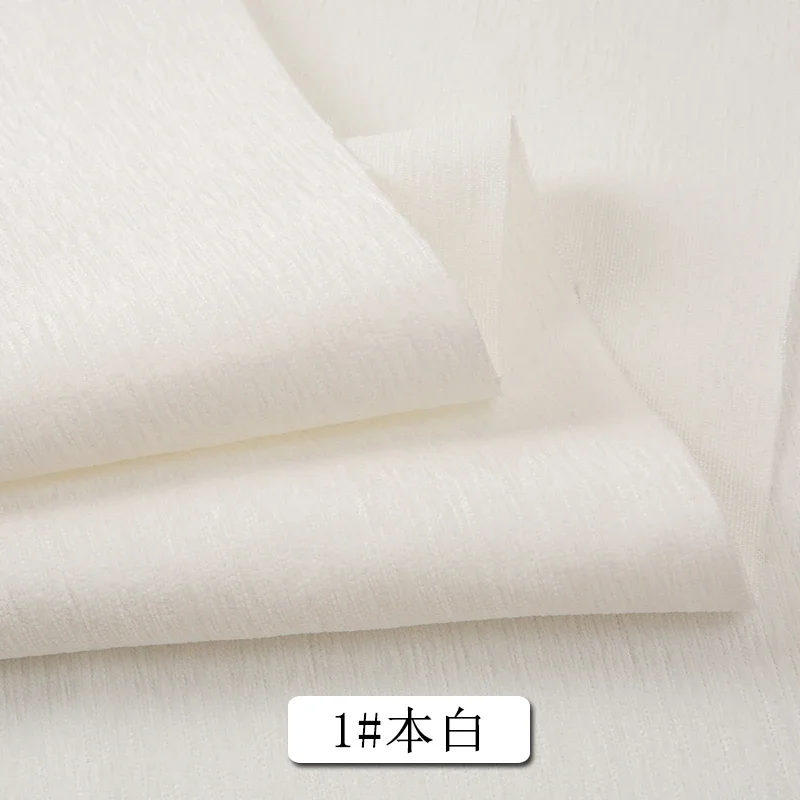 High-End Sofa Fabric Plain Chenille Cloth Sofa Cover Tablecloth Pillow Curtain Bay Window Cushion Cushion Velvet Fabric