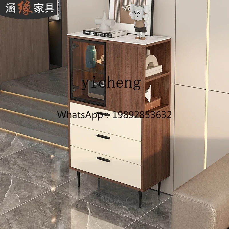 

rock slab sofa side cabinet modern simple side cabinet living room corner several tables