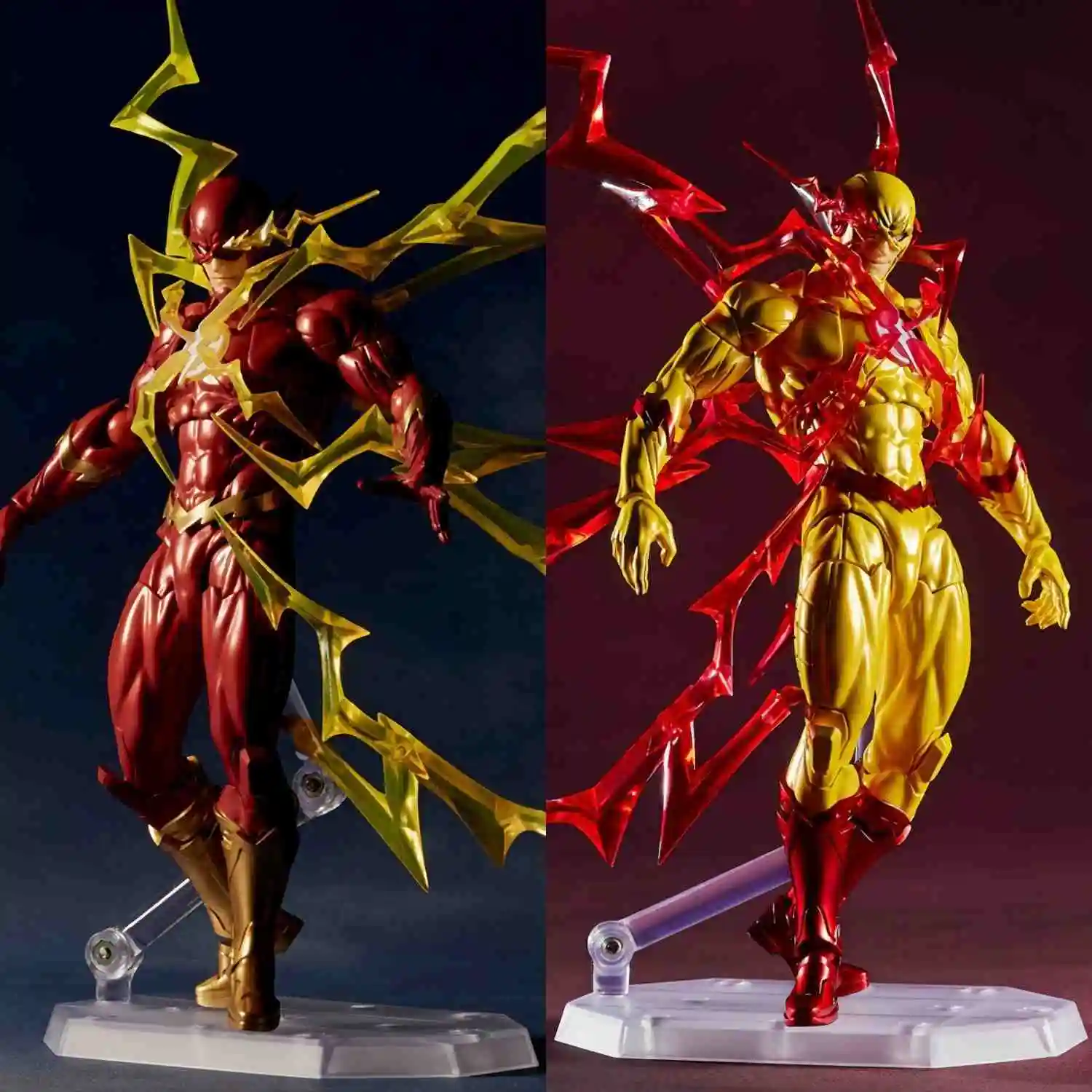 New Hot Reverse Flash Action Figure Amazing Yamaguchi Anime Flash Figures Pvc Movable Figurine Tabletop Decor Model Toy Boys